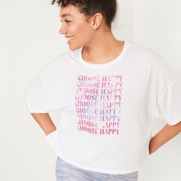 Old Navy Active crop GO-DRY Item#2 - Picture 3 of 6